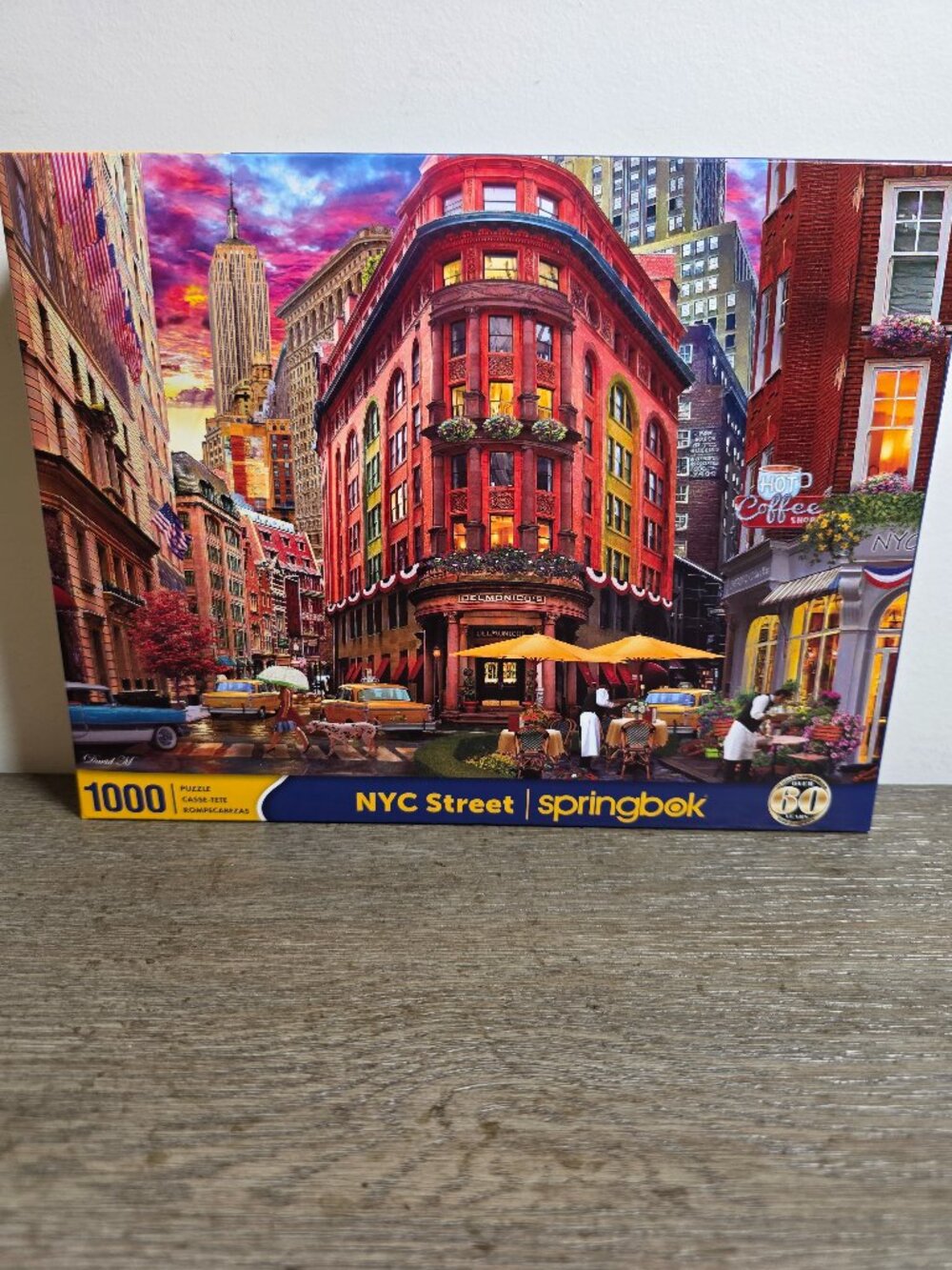 NYC Street - 1000 Piece Jigsaw Puzzle by Springbok 2024